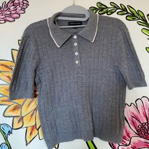 Cropped Sweater Shirt; Kendall and Kylie